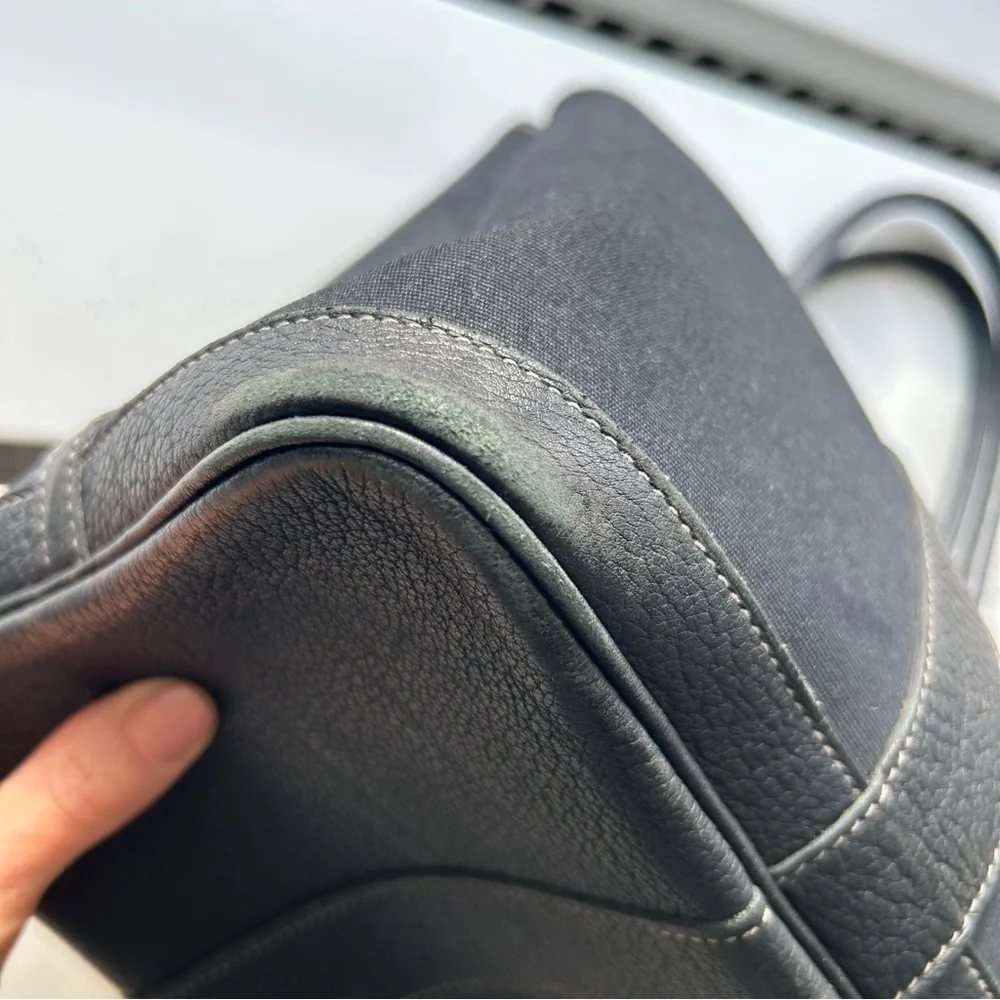 HERMÈS Black Large Garden Party 36 Canvas Bag - Picture 10 of 12